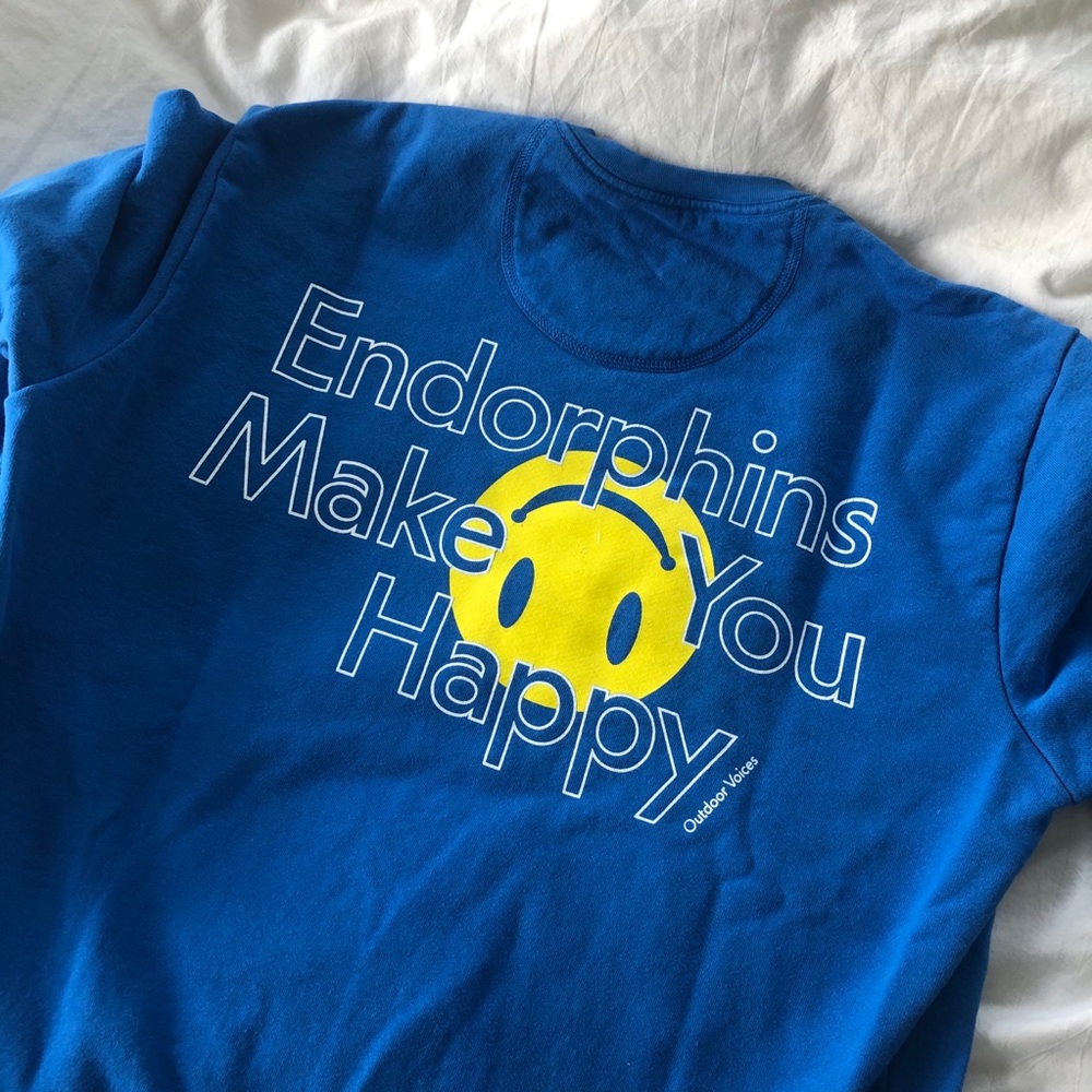 OV Sweatshirt Endorphins Make You Happy Small